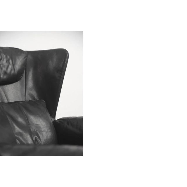 Leather DS-23 Wing Chair by Franz Josef Schulte for de Sede, 1980s For Sale - Image 4 of 18