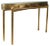 Gold-Leaf Console Table, 1960s For Sale