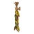 1960s Vintage Ceramic Indian Corn on Jute Braid For Sale