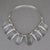 1980s Judith Hendler Clear Acrylic Neck-Ring Choker Necklace For Sale - Image 5 of 18