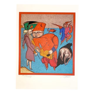 Mikhail Chemiakin, 1978, Original Lithograph For Sale