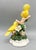 Capodimonte Vintage Italian Ceramic Yellow Bird Figurine With Applied Flowers and Foliage – Traditional, Cottage For Sale - Image 4 of 14