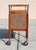 Wood Mid-Century Modern Teak Rolling Bar Cart / Serving Trolley With Chrome Handles For Sale - Image 7 of 12