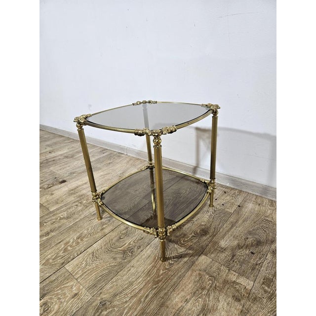 Brass Side Table, France, 1950s For Sale - Image 11 of 13