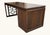Modernist Sculptural Walnut Desk With Asymmetrical Geometric Base For Sale - Image 15 of 17