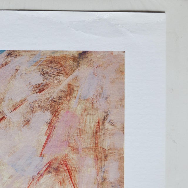 1990s Limited Edition "The Cellist" Seriolithograph by Barbara Wood For Sale - Image 5 of 8