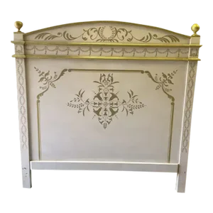 Amy Howard Collection Custom Painted Pink & Gold Full Headboard