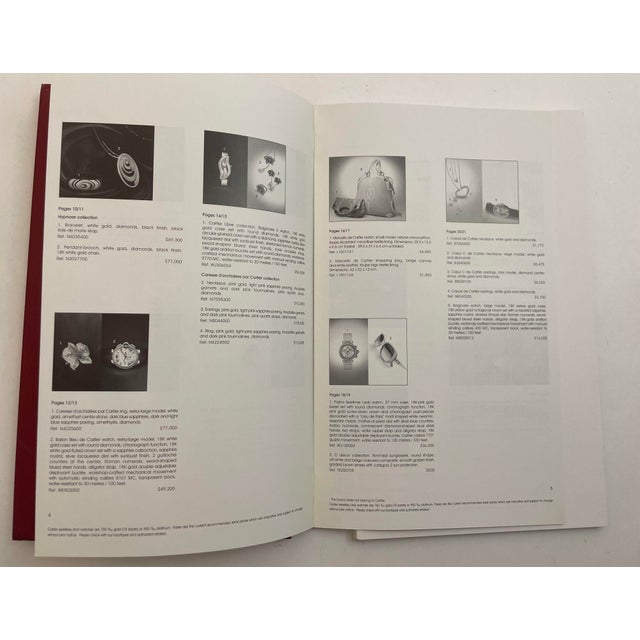 Art Deco Cartier Paris Catalogue Collection Horlogerie Gold Love Trinity Books For Sale - Image 3 of 12