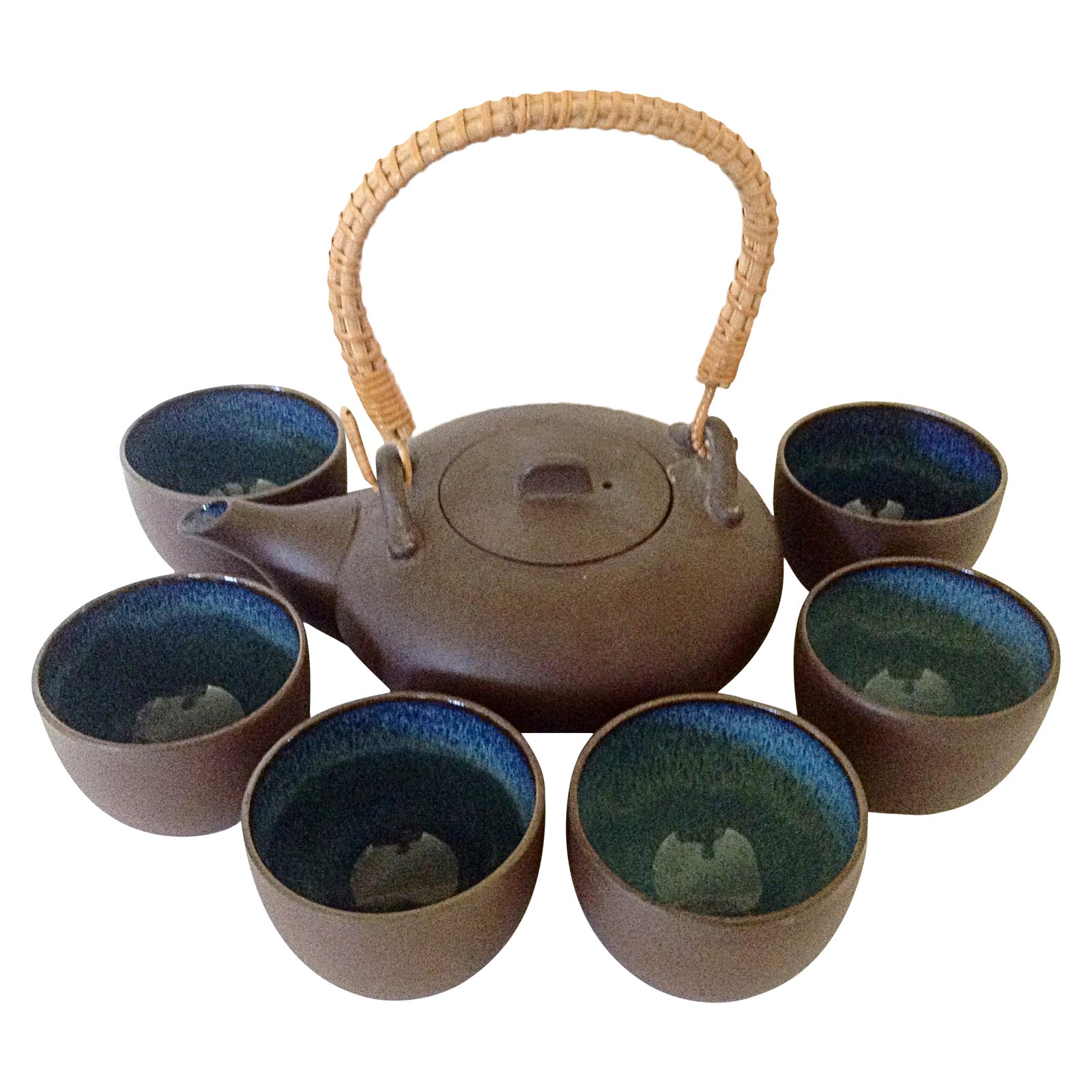 7-Piece Japanese Tea Set | Chairish