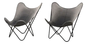Set of Vintage Safari Chairs, 1960s