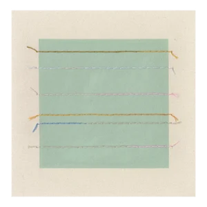 Sage Green Square Geometric Minimalist Art Print by Emily Keating Snyder, 20 X 20 Unframed Print