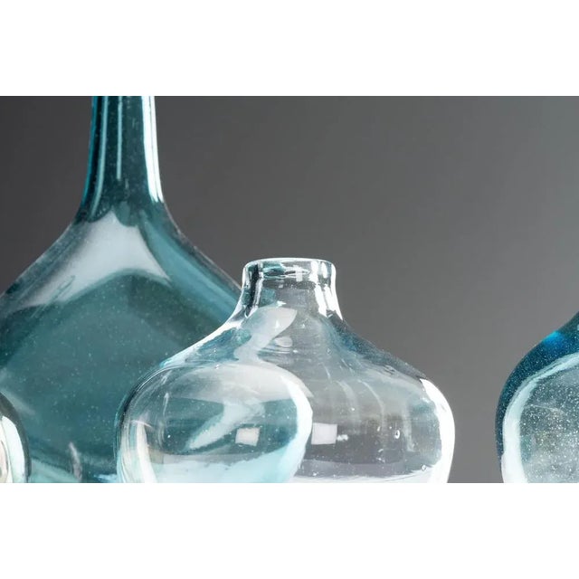 Crazy Bottles Vases by Claude and Florence Morin, Dieulefit, France, 1970s, Set of 4 For Sale - Image 14 of 18