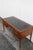 United Mid Century Modern Walnut Leather Top With Desk 6230 For Sale In Miami - Image 6 of 16