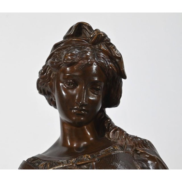 J-B.Germain, The Girl with the Broken Jug, Late 19th Century, Bronze For Sale - Image 6 of 18