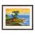 Original Signed 1976 California Coastal Landscape Oil Painting, Monterey Peninsula Impressionist Seascape, Framed 27.5” X 22” For Sale