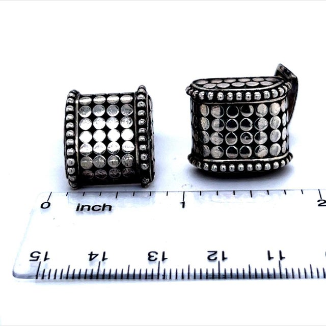 John Hardy Estate Cufflinks Sterling Silver JH24 TRUSTED SELLER SINCE 2002 PLEASE SEE OUR HUNDREDS OF POSITIVE FEEDBACKS...