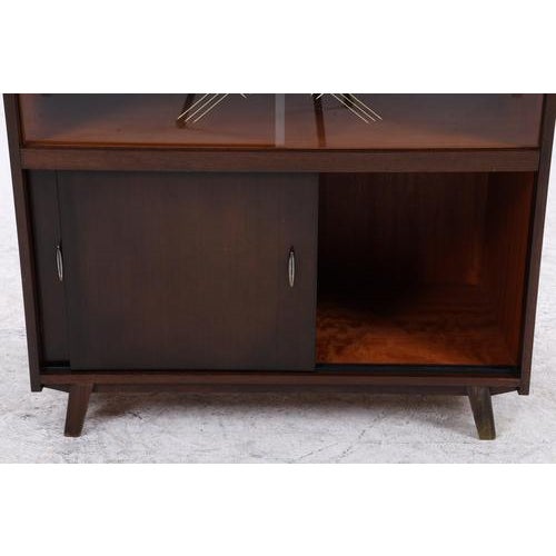 Mid-Century Chest of Drawers with Glass Sliding Doors For Sale - Image 7 of 16