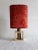 Wood German Beech and Brass Table Lamp, 1960s For Sale - Image 7 of 7