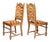 Orange High Chairs in Missoni Fabric, 1950, Set of 6 For Sale - Image 8 of 8