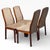 Mid-Century Teak Dining Chairs with Upholstered Seats from G-Plan, 1980s, Set of 4 For Sale - Image 4 of 7