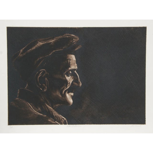 Artist: Harry McCormick, American (1942 - ) Title: The Fisherman Medium: Aquatint Etching, Signed and numbered in pencil...