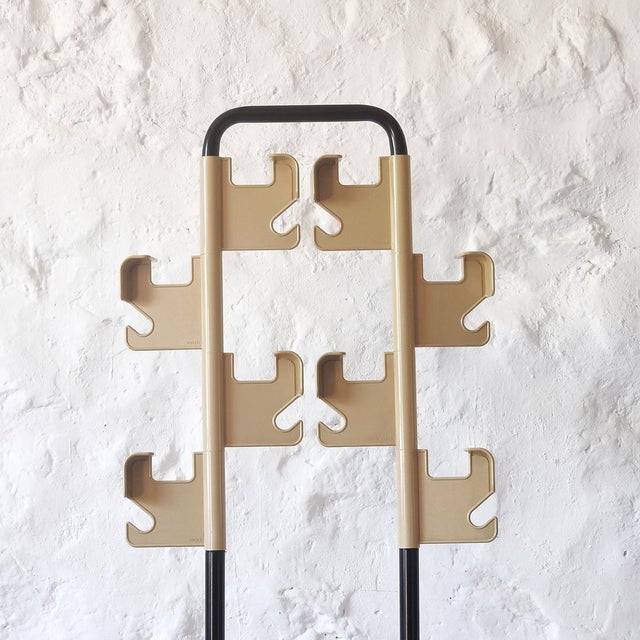 Vintage Freestanding Coat Rack by Jean Pierre Vitrac for Manade, 1980s For Sale - Image 4 of 15
