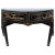 Hollywood Regency Chinoiserie Demilune Sideboard Console Table Server For Sale In Philadelphia - Image 6 of 12