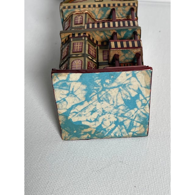 Tan Antique Folk Art Handmade Straw Miniature Doll House For Sale - Image 8 of 8