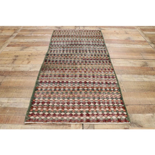 Textile Vintage Turkish Sivas Rug - 02'03 x 05'09 For Sale - Image 7 of 9