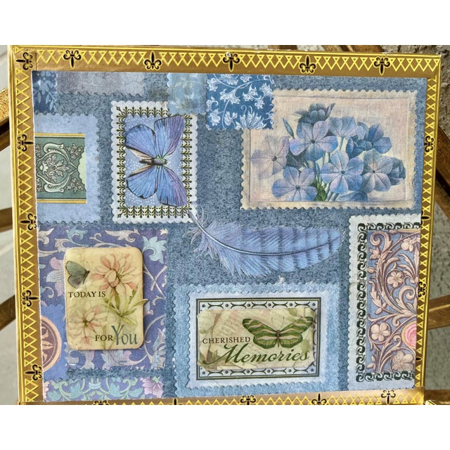 Wood Circa 2000 ProCigar Festival Decoupage-Inspired Jewelry Box / Sampler Cigar Box - Dominican Republic For Sale - Image 7 of 12