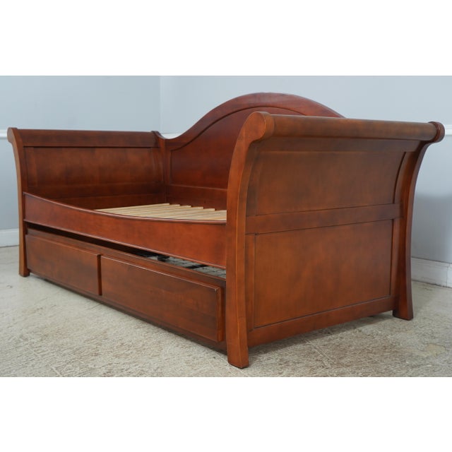 Traditional Stanley Day Bed W. Pull Out Trundle Bed For Sale - Image 3 of 18