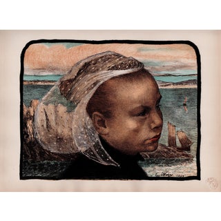 Émile Auguste Wéry, Bretagne, 1897, Lithograph on Paper For Sale