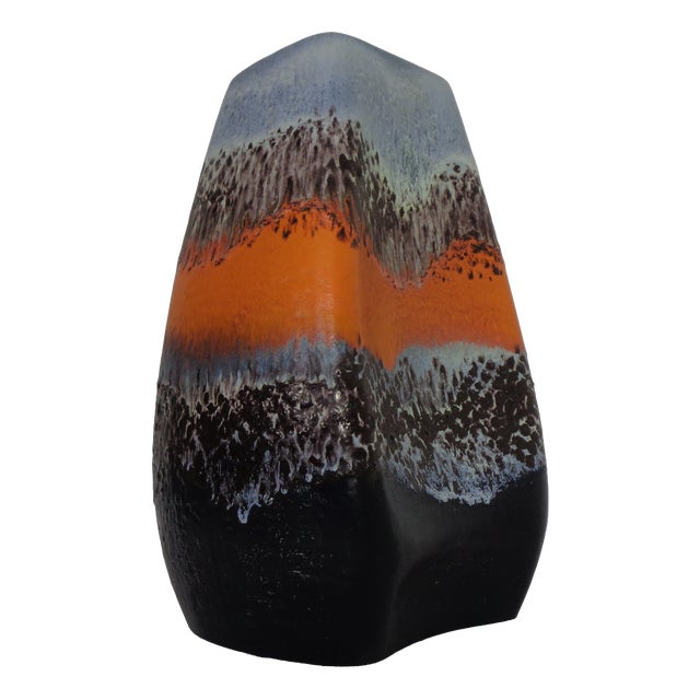 Large Relief 20/40 Ceramic Vase from Dümler & Breiden, Germany, 1970s For Sale