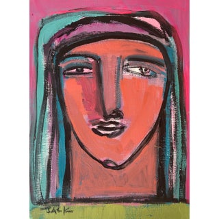 "Study No. 130" Original Painting on Paper by Rebecca Jack For Sale