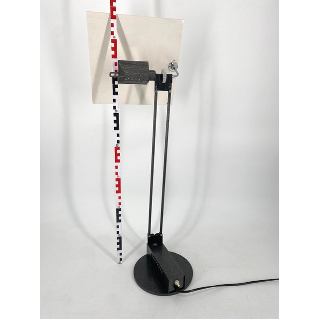 Postmodern W. O. Table Lamp by Sacha Ketoff for Aluminor, France, 1985 For Sale - Image 17 of 18