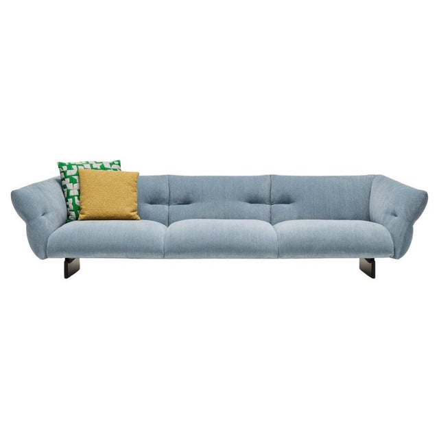 Mon-Cloud Sofa in Mid-Century Modern Fabric by Patricia Urquiola, Italy For Sale - Image 14 of 14