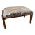 Mid Century Upholstered Adrian Pearsall Ottoman/Stool Unmarked For Sale