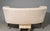 Wood Vintage Mid-Century Danish "Banana" Curved Boucle / Sheepskin Settee For Sale - Image 7 of 11