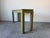 Elegant vintage 1970s organic modern console table in the style of Harrison Van Horn, featuring a beautifully lacquered...
