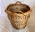 Large Antique French Wicker Champagne Harvest Basket For Sale - Image 11 of 18