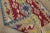 1990s Scandinavian Blue Flamestich Rug For Sale - Image 10 of 11