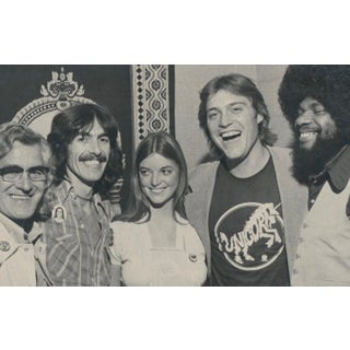 Henry Grossman, George Harrison, Black and White Photograph, 1970s For Sale
