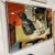 1980s Framed Carpet, Picasso's 'Guitar, Glass, and Fruit Dish' Rug, Decorative Art For Sale - Image 5 of 13