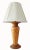 Wood Wooden Table Lamp - Hand Turned Wood For Sale - Image 7 of 7