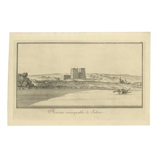 Remarkable Ruins of Sabua, 1755, Paper For Sale