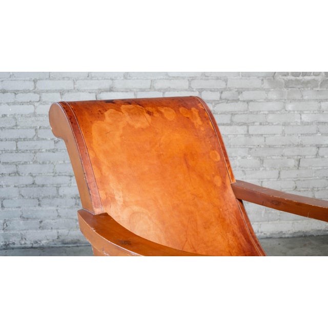 1990s Mexican Modernist Clara Porset Style, 'Butaque' Chair', C. 1990s For Sale - Image 5 of 17