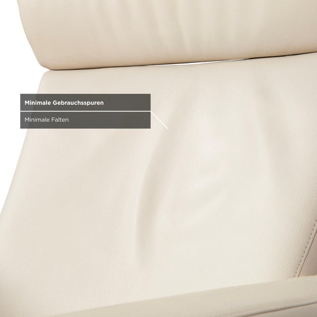 Bico Lounge Chair in Cream Leather from Cor For Sale - Image 14 of 18