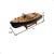 This vintage small boat is a luxurious addition to any home decor. Made of wood, it exudes a classic and timeless charm...