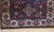 Vintage Hand-Knotted Wool Accent Rug With Floral & Geometric Motifs, 3’5” X 2’6” For Sale In Los Angeles - Image 6 of 6