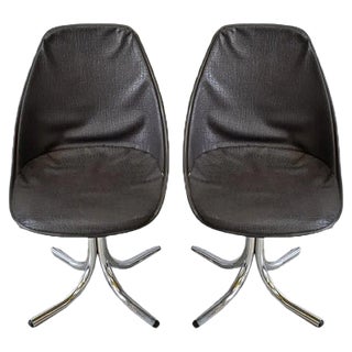 Set of Vintage Desk Chairs For Sale